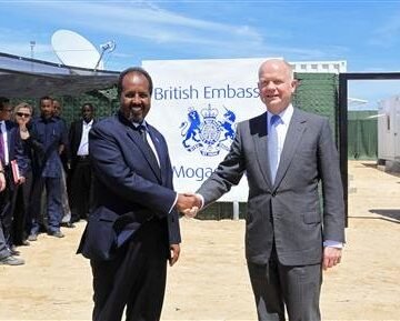 UK opens makeshift Somalia embassy in Western vote of confidence