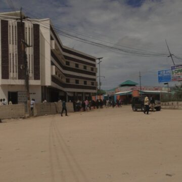 Muqdisho oo Caawa u Muuqata Meel Bandoo ah