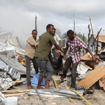 Bomber targets peacekeepers in Somali capital, two dead