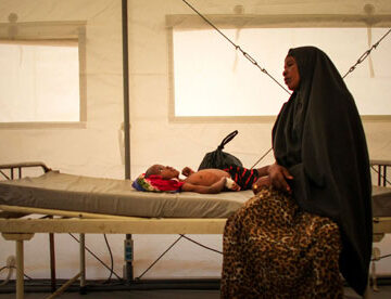 Somali woman in hospital Risks and compromises for aid workers: when is enough, enough?