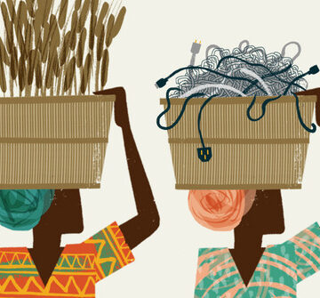 Africa brightening Africa: A brightening continent