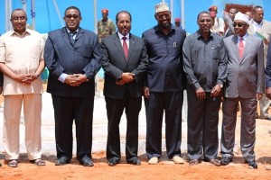 Somali leaders-Kismayo