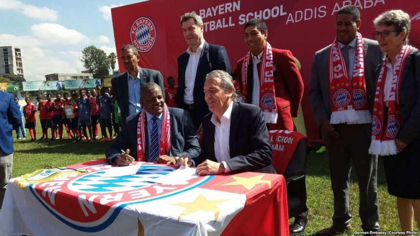 FCbayern-addisabab FC Bayern Opens 1st African Soccer School in Ethiopia