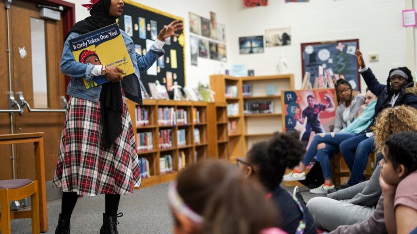 Habsa Former Somali refugee inspires children with illustrated book