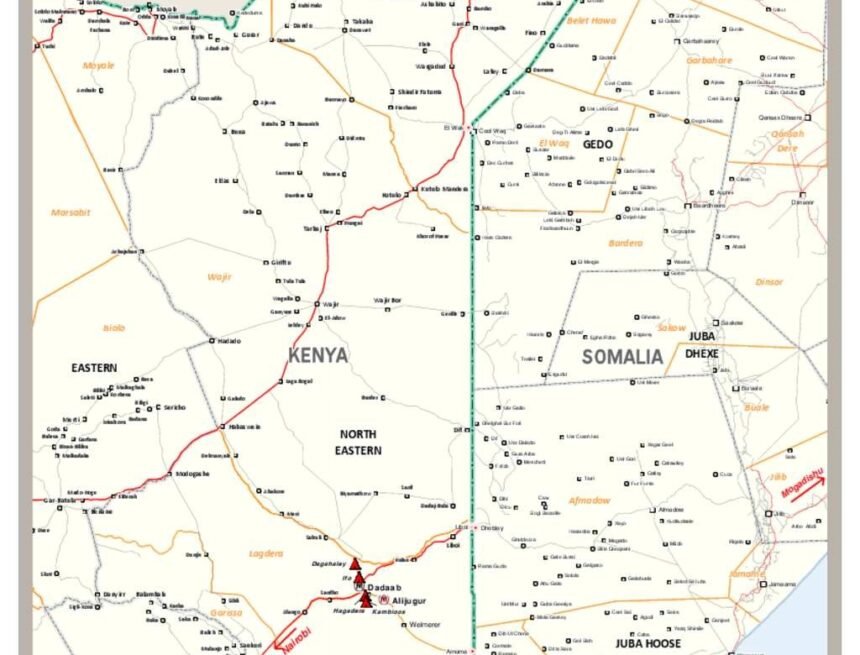Kenya-Somali-border 6 Kenyan traders killed by al-Shabaab terrorists near Kenya-Somalia border