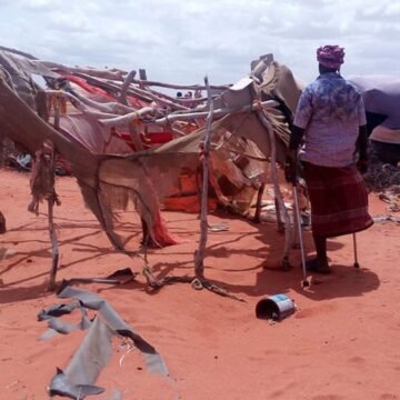 Mudug: Qoysas cusub oo ka barakacay tuulada Kulub oo bacaad uu dhibaato ku hayo