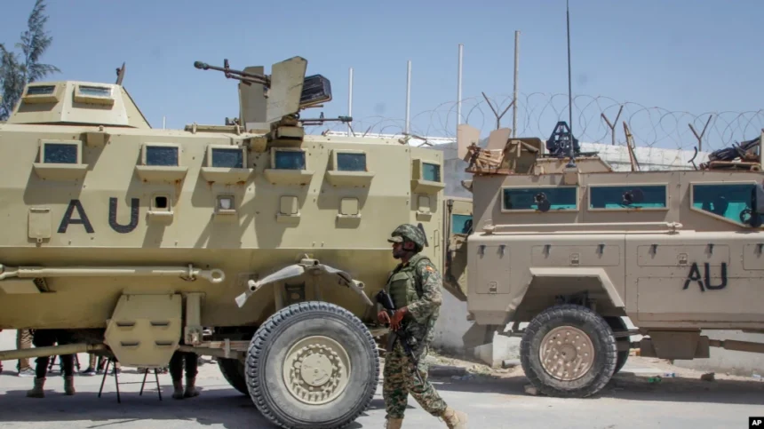 US Donates Military Vehicles to AU Troops in Somalia  