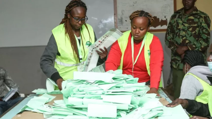 kenyan-election Kenya elections 2022: Raila Odinga and William Ruto in tight race for president