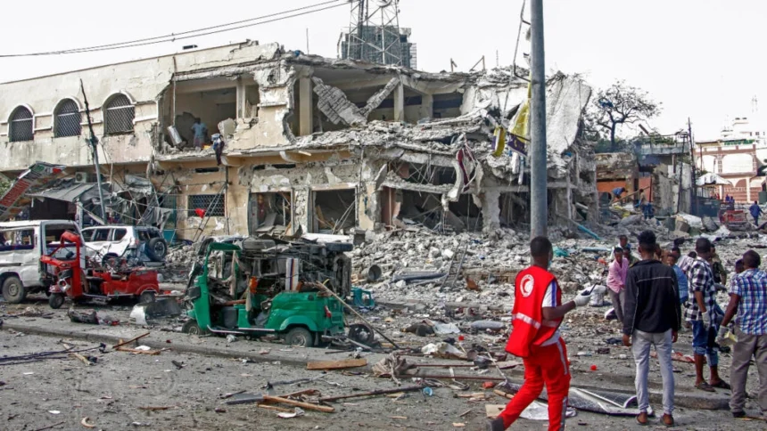 Death toll from Somalia twin bombings rises to 100