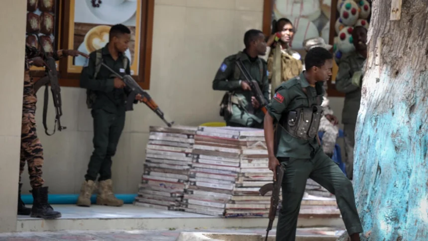 DHmuqdisho Explosion, gunfire near mayor’s office in Mogadishu