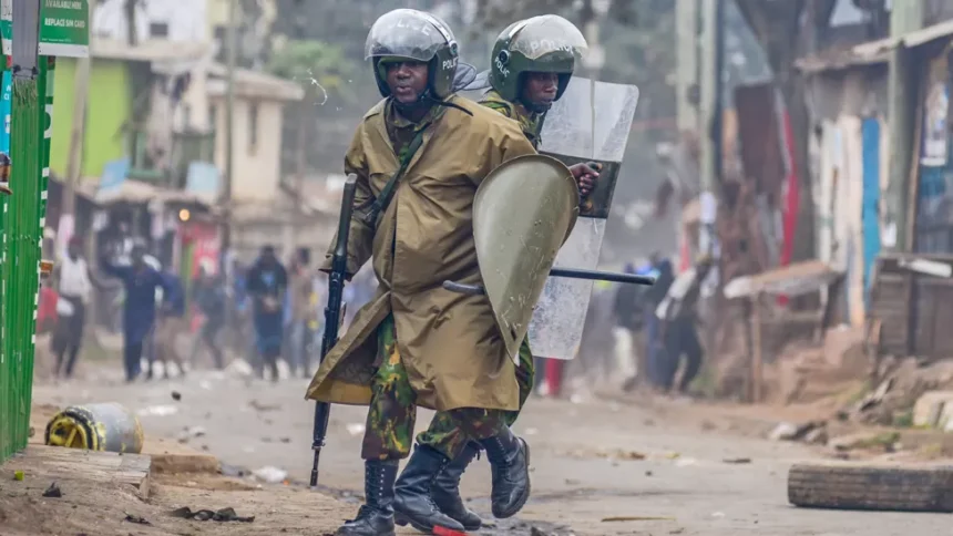 Kenya Azimio demonstrations: Schools shut as police battle protesters