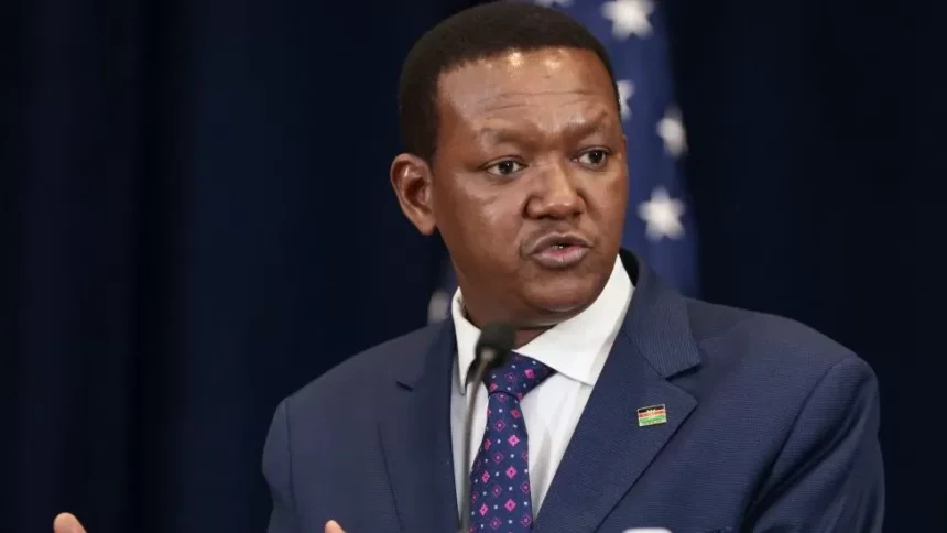 Kenyas-Foreign-Minister Kenya’s Foreign Minister Alfred Mutua demoted in Ruto’s reshuffle