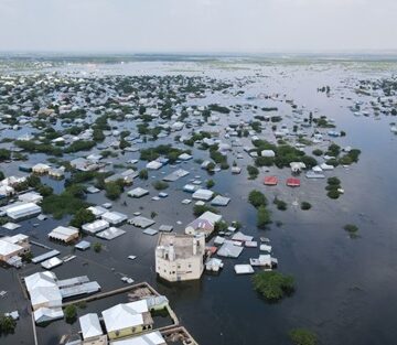 Baletweyne-floods-aerial-photo Early Warning Information Dissemination: Vital Preparedness Against Flooding and Heavy Rains in Somalia