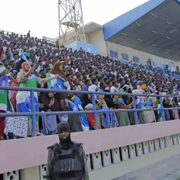 Civil war turned Somalia’s main soccer stadium into an army camp. Now it’s hosting games again