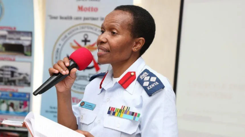 Kenya appoints first woman air force head