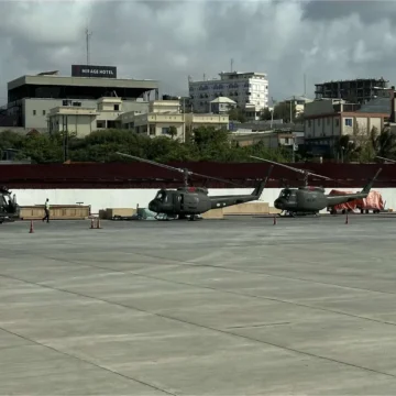 mogadishu Italy Supplies Four Bell 412EPX Helicopters to Somalia