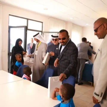 PM Abiy opens UAE-built orphanage in Oromia region in Ethiopia