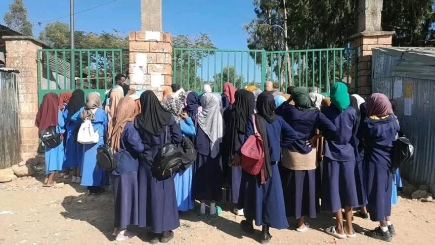 Muslim students in Axum town protest hijab ban, citing violations of religious and educational rights