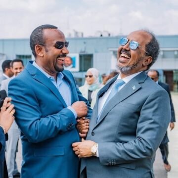 PM Abiy Bids Farewell to President Hassan Sheikh Mohamud as He Wrapped up Visit to Ethiopia