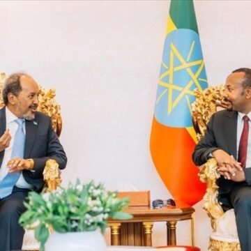 Somali president visits Ethiopia in first trip since bilateral disputes resolved by Ankara-brokered agreement