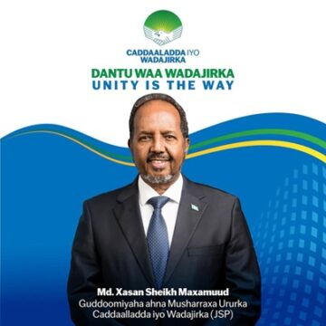 Xasan Sheekh-Gud Xisbiga Cadaallad iyo Wadajir Hassan Sheikh Calls for Rule-Based Politics as Critics Ask Whether His Own Government Is Operating Outside the Rules