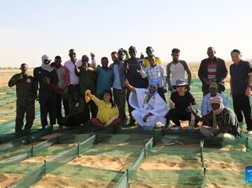 Mauritania- Researchers Xinjiang Institute of Ecology and Geography A shared mission: Greening Africa’s deserts with Chinese expertise