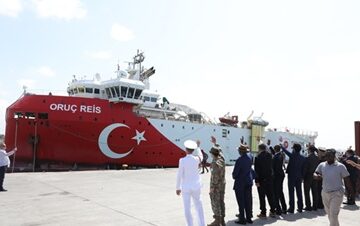 Turkey- Oruç Reis seismic exploration vessel-Somalia Türkiye’s Oruç Reis vessel begins return journey from Somalia