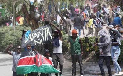Kenya- riots in Nairobi- July Kenya might go the Somalia way if President is forcefully removed