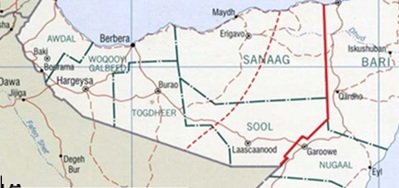 North Somalia region Qorshayaal Siyaasaddeed kala duwan oo la soo darsay Bulshada Gobolka Sanaag ee Maakhir