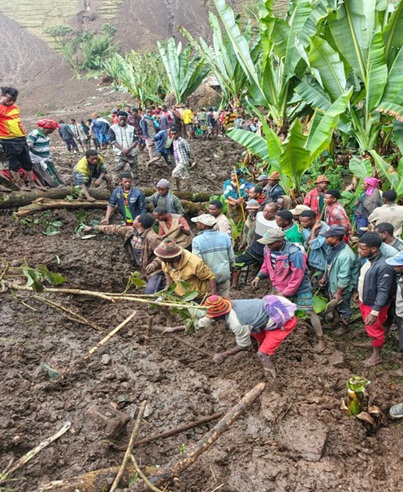 Ethiopia- land slide- Gamo zone Landslides in southern Ethiopia leave at least 50 people dead and 125 missing