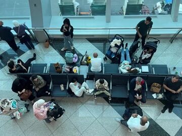 Iranians- stranded in the airport-UAE Iranian expats say UAE canceled their residency visas, leaving many stranded