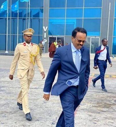 Farmaajo- Mogadishu Farmaajo Returns to Mogadishu as Political Tensions Escalate and Uncertainty Deepens