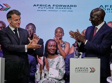 France woos Anglophone Africa at a summit in Kenya