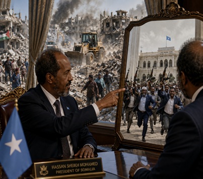 “The Country Is Mine”, The former President that Rule by the Morning mirror’s reflection Ritual