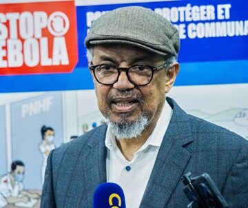 WHO- Director-General Tedros Adhanom WHO chief lands in Congo, saying Ebola outbreak ‘can be stopped’