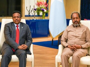 Farmaajo and Hassan - Mogadishu A Surprising Political Backchannel: A progress for Dialogue or Political Theater?