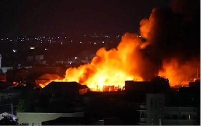 Bakaara oo gubtey- 2026 Massive Fire Rips Through Mogadishu’s Bakara Market