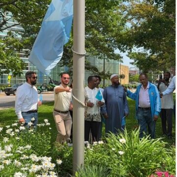 Buffalo City Hall- raoses Somali flag Buffalo vandals steal Somali flag from City Hall pole — days after mayor canceled Fourth of July fireworks show