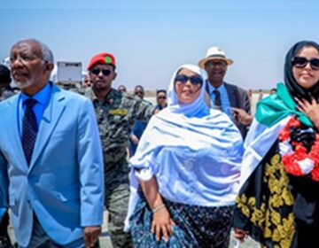 Hargeysa- Fahiim Quuje Former North Eastern State MP Fahiima Quuje Receives Warm Welcome in Hargeisa