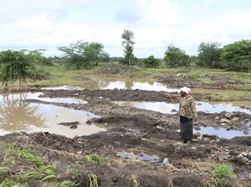 Kenya- Machakos- flooded farm Conflicts and energy shocks threaten progress against global hunger, UN agency head warns