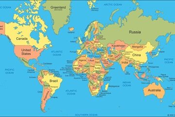 World map The Erosion of Sovereignty: From Ukraine to the Horn of Africa under International Law