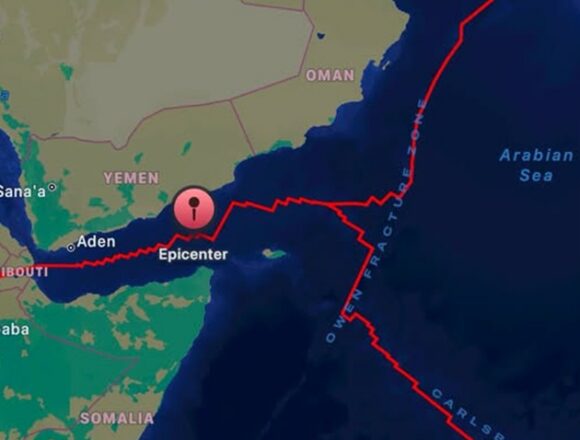 Earthquake- Gulf of Aden 6.0-Magnitude Earthquake Strikes Gulf of Aden, Stirring Concern Along Somalia’s Northeastern Coast