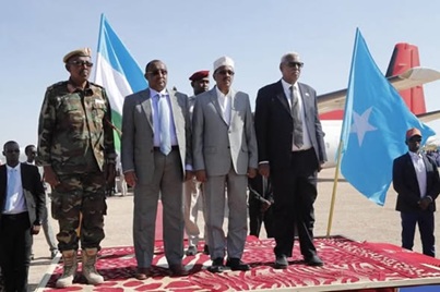 Hassan Sheikh Reaches Galmudug Side of Galkayo, but Somalia’s Political Divide Looms Large