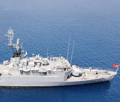 Turkey warship Turkish Warship Reportedly Strikes Men Returning from Hijacked Lutuf