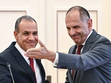 Greek and Egytion Foreign Ministers ‘Null and void:’ Egypt condemns Turkey-Libya maritime deal, reaffirms pact with Greece