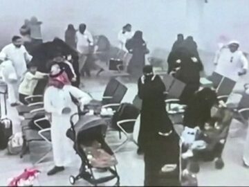 Saudi Arabi- Abha International Airport, Saudi Arabia says Houthi attacks violate terms of rapprochement with Iran